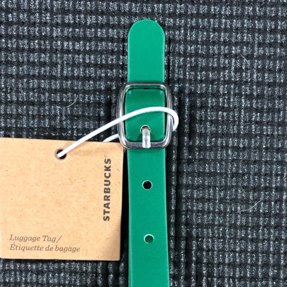 🆕 Starbucks Leather Luggage Tag Limited Edition - Picture 7 of 7